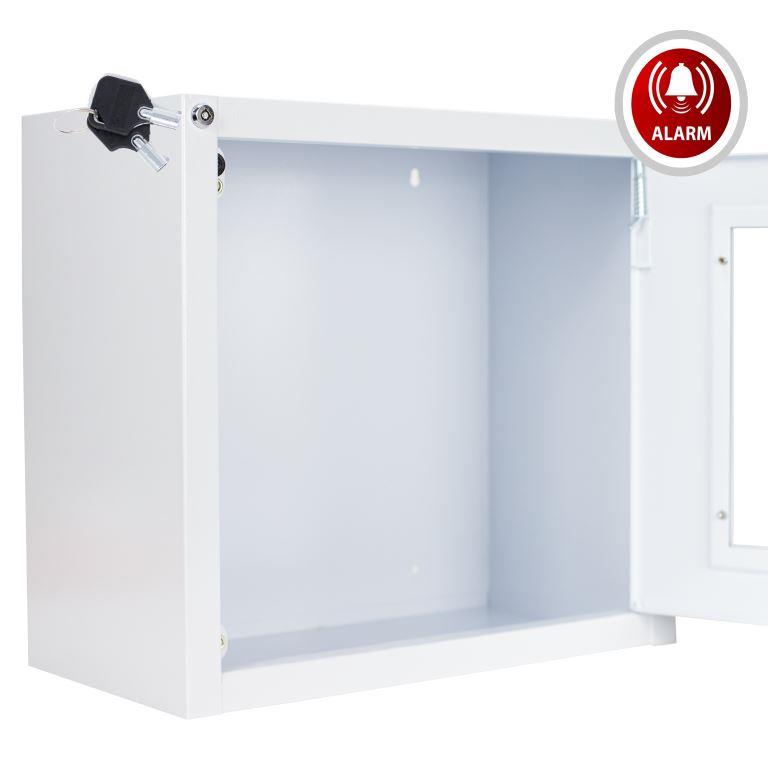 defibrillator aufbewahrung Metall-Wandkasten für Defibrillator / AED – Innenbereich
