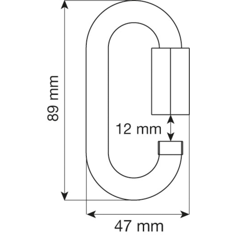 Camp Oval Quick Link Steel