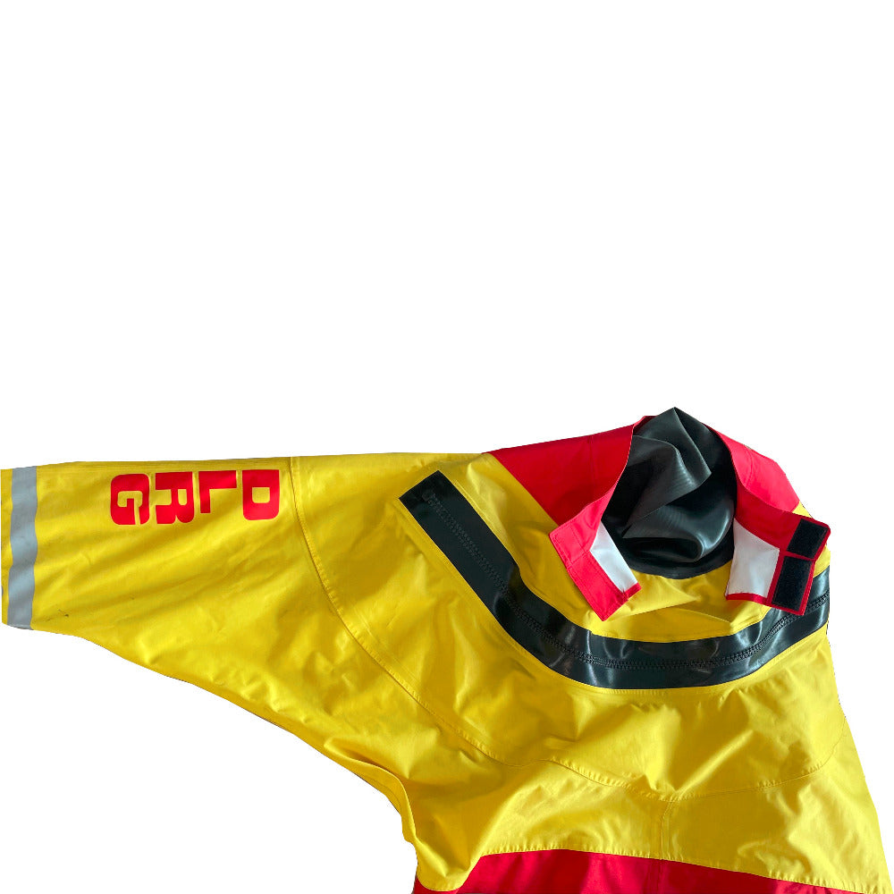 Dry Fashion Trockenanzug - gelb/rot - DLRG - Flausch - XXL
