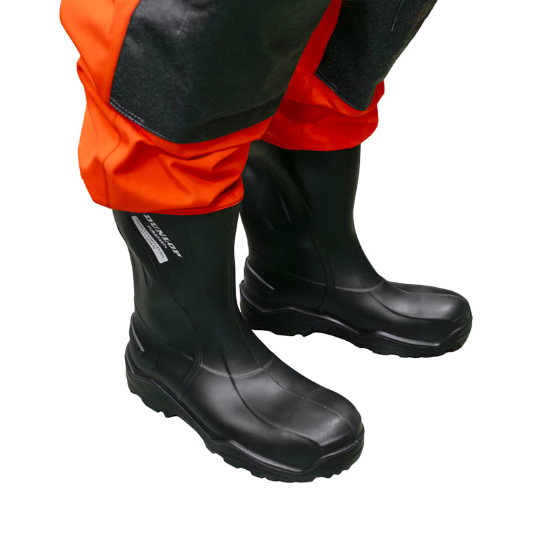 Secumar Contra 140 mit Sicherheitsstiefeln