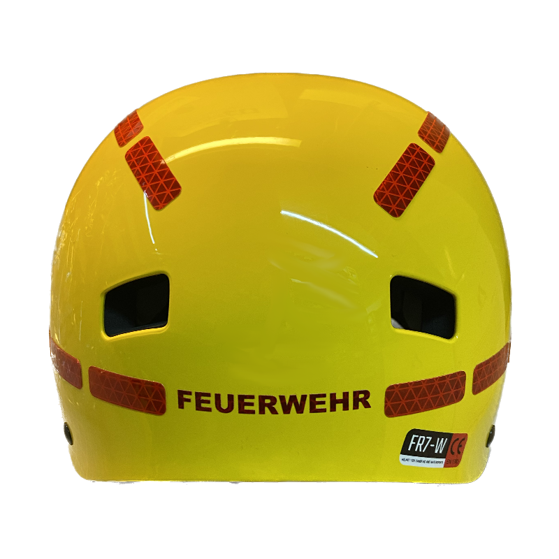 Predator FR7-W Half Cut Helm gelb waterrescue.bayern