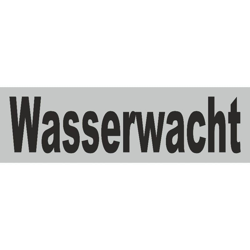 Westenbeschriftung für Palm Rescue 850 silber-schwarz waterrescue.bayern